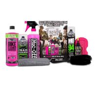Kit d'entretien - MUC-OFF - Family Cleaning - 1L Nettoyant - 1L Concentré - Accessoires inclus