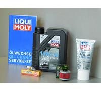 Kit d'entretien pour BMW C1 125 avec filtre à huile, bougie d'allumage, service de changement d'huile