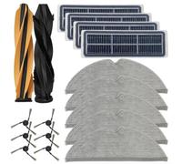 Kit d'entretien pour Dreame pour Mova E30 Pro Plus, brosse latérale principale, ensemble de serpillères (B)
