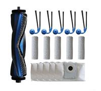 Kit d'entretien pour Ecovacs X9 Pro et Omni avec brosse principale, 5 sacs à poussière, 5 brosses latérales, 5 rouleaux