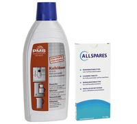 Kit d'entretien pour machine à café Gaggenau pastilles de nettoyage (10pcs) + détartrant (500ml) par AllSpares