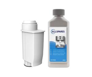 Kit d'entretien pour machine à café Philips / Saeco cartouche filtrante INTENZ CA6702 + détartrant (250ml) par AllSpares