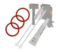 Kit d'entretien pour machines à café Delonghi - 3 joints graisse silicone 2 brosses