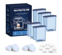 Kit d'entretien pour machines à café Philips AquaClean | Compatible avec Philips AquaClean et séries 1200, 2200, 3200, 4300 et 5400. 5 filtres, 4 détartrants et 8 pastilles.