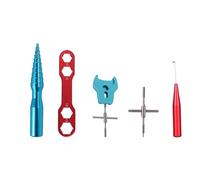 Kit d'Entretien pour Moulinet de Pêche Eau Salée - Fournitures de Réparation pour Équipement de Pêche,Outil de Démontage pour Moulinet de Lancer,Pour Pêcheurs En Mer Et En Eau Douce Tournoi Bateau Ate