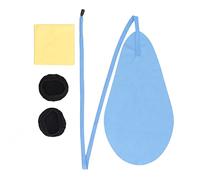 Kit d'entretien pour saxophones |Protection contre les particules et couvercle de corne sanitaire/écouvillon/ensemble de tissus |Accessoires d'instruments à vent pour