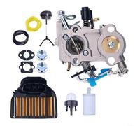Kit d'entretien pour tronçonneuse 455 460 pour rancher 461 pour jonsered CS2255 Kit de limage de chaîne de tronçonneuse et pièces de carburateur