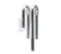 Kit d'entretien pour tuyau d'eau avec colliers de serrage pour aquariums - Accessoires de filtre de circulation - Tube d'entrée de circulation pour aquarium