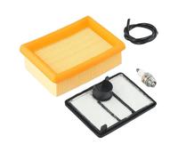 Kit d'entretien pratique for Stihl TS700 TS800 comprenant un filtre à air, un préfiltre, un bouchon de filtre à carburant et une conduite de carburant