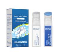 Kit d'entretien quotidien pour chaussures blanches - Nettoyant et raviveur nano-éclaircissant, détachant sans lavage pour chaussures de sport, cuir et toile