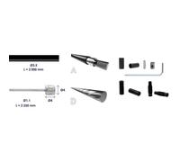 Elvedes Kit De Câble Pour Commande à Distance De Tige De Selle Télescopique