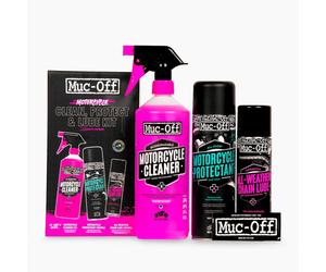Kit d'entretient moto Clean, Protect & Lube