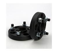 Kit D'entretoises D'adaptateur Roue 2 Pièces 15/20/25 Mm Adaptateur D'entretoise Roue En Alliage D'aluminium 4x98-4x110 Données Du Trou Central 58,1-68,1 Boulon M12x1,25(20mm)