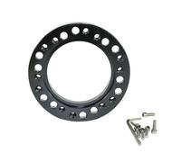 Kit D'entretoises D'adaptateur Roue Entretoise 1/2 Pouce Pour Moyeu Volant Kit D'adaptateur Moyeu Volant Entretoise Noir Or Argent LC100745(Noir)