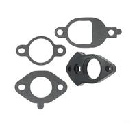 Kit d'entretoises de carburateur pour moteur de rechange compatible avec 20 112 08-S 20-112-08-S 2011208S 2011208S en métal et plastique noir résistant à l'usure