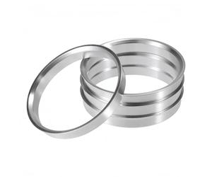 Kit d'entretoises de roue 4 pièces OD 75mm à ID 54.1/56.1/60.1/64.1/67.1mm anneaux de moyeu voiture entretoise centrale d'alésage roue(75-66.6mm)