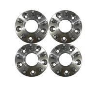 Kit d'entretoises de roue Entretoises de roue 4 pièce/ensemble en alliage d'aluminium pour Jeep JK pour Wrangler 2007-2017(Sliver)