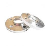 Kit d'entretoises de roue Entretoises roue à alésage central, 15MM 5x112 57.1 avec extension 45mm forme de boule 14x1,5 pour Volkswagen Glof GTI(15mm silver bolts)