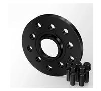 Kit d'entretoises de roue Jeu de 2 pièces 5x112 57.1 M14x1,5 adapté pour Audi pour Q2/RS Q3/RS Q3/SQ2 pour bride pour Sportback T6-7075 en alliage d'aluminium(2PCS Adapter 15mm)