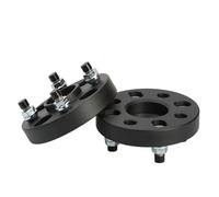 Kit d'entretoises de roue Roue en aluminium pour voiture 2 pièces PCD 4x100 ID = OD 56.1mm bride 15/20/25/30/35/40/45mm pour Honda pour Jazz(2PCS 40mm Black)