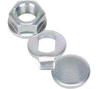 Kit d'entretoises et de butée de crochet pour moteur de scooter électrique Kukirin A1 G2M pour G2PRO G4Max pour plaque anti-rotation M14, zinc argenté (A)