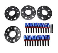 Kit D'entretoises Roue Centrées Sur Le Moyeu 4 Pièces, Adaptées Aux Entretoises À Bride Série 1 3 5 6 7 8 + 20 Boulons Allongés + Manchons Décalés Espaceurs De Roue(Bleu)