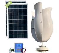 Kit d'éolienne à axe vertical, haute efficacité 8000 W pour une énergie durable à la maison et à l'extérieur
