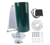 Kit d'éolienne verticale Générateur à aimant permanent 12 V 300 W avec contrôleur Éolienne à axe vertical à haute efficacité et faible bruit pour alimentation domestique hors