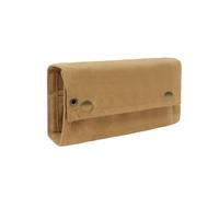 Kit d'épices de camping, sac de rangement portable en toile avec 9 pots for assaisonnements, for voyage, camping, barbecue, pique-nique, récipient étanche for assaisonnements de voyage(Khaki)