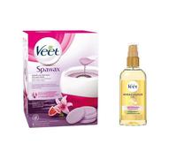 Kit d'épilation - SpaWax - Cire chaude - Huile miraculeuse - Sans bande - Mixte