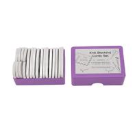 Kit d'épingles de bloqueurs en tricot 20pcs Kit 4pin et 8pins Bloquer des peignes pour bloquer les projets à aiguille en dentelle à couture au crochet à tricot à tricot