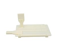 Kit D'épissage de Bande 1/4 10 Pouces, Magnétophone à Enrouleur avec Deux Fixateurs, Kit de Réparation de Ruban D'épissage de Cassette D'ouverture ABS pour Revoxsonido 1/4 1/2