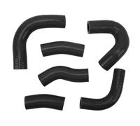 Kit d'épreuve de fuite de silicone de refroidissement du refroidissement par radiateur pour moteur VF1000C V65 MAGNA VF1100C VF1000C (Noir)