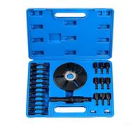 Kit d'équilibreur harmonique et extracteur de poulie d'entraînement pour installation et retrait automobiles, compatible avec les modèles à 2 boulons et 3 boulons, avec étui de rangement organisé