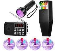Kit d'equipement 7 pieces pour enquetes paranormales electromagnetiques, inspections a domicile et au bureau, cadeaux