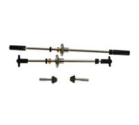 Kit D'équipement D'essieu Avant Et Arrière De Voiture Rc En Métal, Échelle 1/12, Télécommande De Remplacement, Facile À Installer