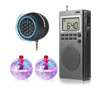 Kit d'équipement Spirit Box 4 pièces, avec 2 boules LED pour chat et 1 haut-parleur Spirit Box, kit d'équipement paranormal pour