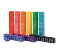Learning Resources – Kit d'Équivalence de Cubes Fraction Tower G – Lot de 3