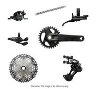 Kit dérailleur 2 pistons mécanique Shimano Groupe XT M8200 Noir