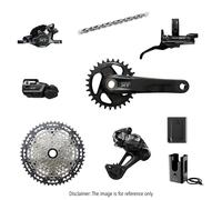 Kit dérailleur 2 pistons Shimano Groupe XT M8200 Di2 Noir