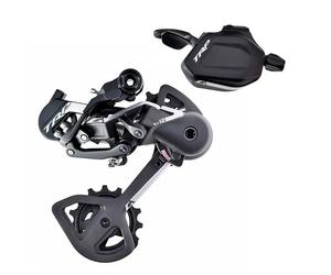 Kit dérailleur arrière et levier de vitesse TRP TR12 12V Noir