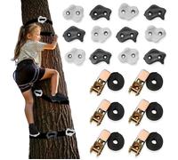 Kit d'Escalade - HYPERMOTION - Extérieur - 12 Prises - 6 Sangles - Max 91 kg