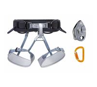Kit escalade Petzl Corax SMD TL GriGri gris foncé - 2