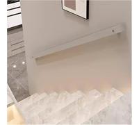 Kit d'escalier en aluminium de 1,5 m - Tige de support auxiliaire pour décoration et rénovation de la maison, design rectangulaire durable en gris, parfait pour la sécurité et le style