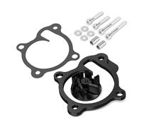 Kit d'espacement de refroidisseur de turbine de pompe à eau, adapté pour Honda 2018 - 2025 CRF250R CRF250RX CRF250RWE CRF 250 R RX RWE(Black)
