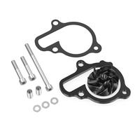 Kit d'espacement de refroidisseur de turbine de pompe à eau, adapté pour Honda 2021-2025 2024 CRF450R CRF450RX CRF450RWE CRF 450 R RX RWE(Black)