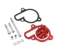 Kit d'espacement de refroidisseur de turbine de pompe à eau, adapté pour Honda 2021-2025 2024 CRF450R CRF450RX CRF450RWE CRF 450 R RX RWE(Red)