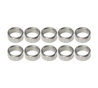 Kit d'espaceur de lave-glace en acier inoxydable 10pcs 15 mm OD 12 mm ID de matériel Ensemble d'accessoires pour l'arbre et le palier (3515-0015-0060)