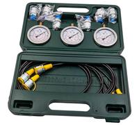 Kit d'essai de pression hydraulique compatible avec la construction d'excavatrice