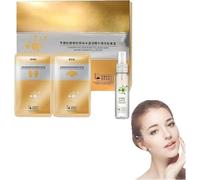 Kit d'essences de collagène d'os de cerf aux peptides spiralés, corrige efficacement les rides et ridules, et contient une essence instantanée nano au film de collagène soluble